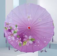 Parapluie traditionnel en papier huilé, grande taille 82 cm, manuel, droit, fait main, accessoire de photographie, parapluie de danse, vente en gros