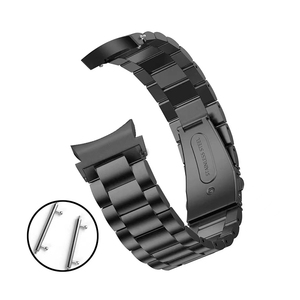 Bracelet à trois maillons pour <span class=keywords><strong>Samsung</strong></span> <span class=keywords><strong>Galaxy</strong></span> <span class=keywords><strong>Watch</strong></span> <span class=keywords><strong>4</strong></span> 40mm 44mm bandes, <span class=keywords><strong>Galaxy</strong></span> <span class=keywords><strong>Watch</strong></span> <span class=keywords><strong>4</strong></span> Classic Band 42mm <span class=keywords><strong>46mm</strong></span>, remplacement du connecteur Arc - Product Image 5