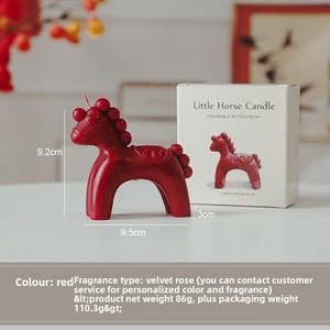 <strong>2026</strong> Year Horse Modern Creative <strong>New</strong> Year Gift Atmosphere Ornaments Fragrance Gifts Pony Aromatherapy <strong>Candle</strong> Soy Wax Handmade - Product Image 6