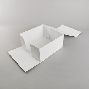 กล่องกระดาษเค้กสีขาวขายดี Sunshine ราคาส่ง กล่องกระดาษแข็งสำหรับบรรจุภัณฑ์เบเกอรี่และเค้ก - Product Image 4