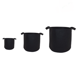 ถุงปลูกต้นไม้ทรงกลม LINFEI FELI HT-860049 ผลิตจากวัสดุรีไซเคิลรักษ์โลก ความจุ 1000 มล. พร้อมหูหิ้ว สไตล์ฟาร์มเฮาส์ - Product Image 2