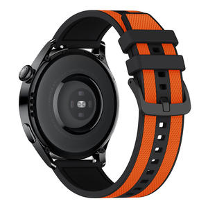 Tschick 20mm 22mm correa de silicona para Samsung <span class=keywords><strong>Galaxy</strong></span> Watch 7 FE 6 4 Classic 5 <span class=keywords><strong>Pro</strong></span> 44 40 43 47 45mm pulsera <span class=keywords><strong>Galaxy</strong></span> <span class=keywords><strong>Watch6</strong></span> 7 Correa - Product Image 4