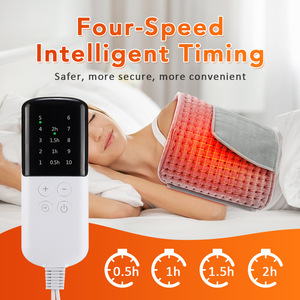 Nueva Almohadilla Térmica de Soporte Lumbar con Control de Temperatura de 10 Velocidades, Manta Eléctrica de Fisioterapia, Cojín Térmico para Asiento para Uso Doméstico - Product Image 4