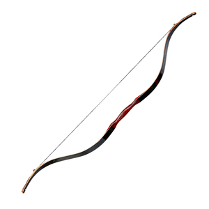 Negro XIAOSHAO 60LBS tradicional horsebow tiro con arco en arco y flecha - Product Image 1