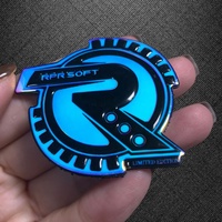 Nouvelles Étiquettes Thermocollantes Personnalisées en Tissu 3D Gaufré avec Logo de Marque Sportive, Patchs Souples en TPU pour Vêtements de Sport – Collection 2025