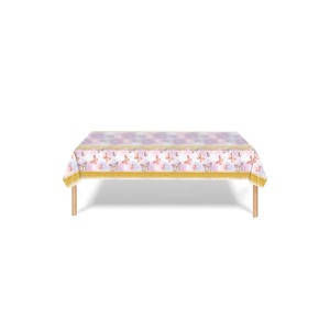 Butterfly Themed Disposable Tablecloths <b>Plastic</b> Party Picnic <b>Table</b> Covers With Flowers And Butterflies For Celebrations - Product Image 5