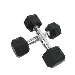 Vücut Fitness egzersizleri için ev spor kullanımı için OEM dökme demir Hex Dumbbells - Product Image 2