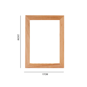 Cornice Fotografica LED in Legno Lampada Unica Illuminata Luce Notturna Decorazione Casa Regalo Perfetto per Bambini e Innamorati - Product Image 4