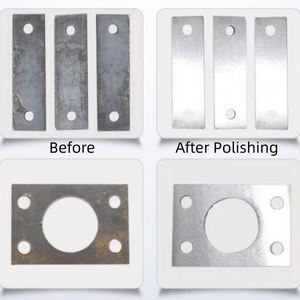 Machine de polissage automatique industrielle pour tôles de 150 mm, idéale pour le débavurage et le polissage des surfaces métalliques - Product Image 3