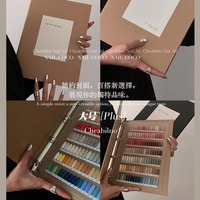 Panneau d'affichage en gel pour vernis à ongles Activité détachable Carte de couleur intérieure