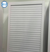 Porte de toilette à volets roulants verticaux ou horizontaux, porte tambour en plastique, portes coulissantes pour armoires de cuisine, pour camping-car, placard