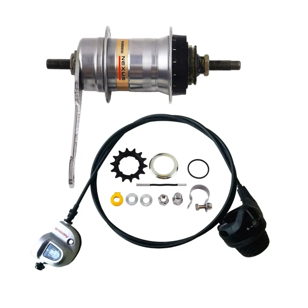 SHIMANO NEXUS Xe Đạp Xe Đạp Bên Trong Ba-Tốc Độ Xếp Phanh Hub SG-3C40 3C41 Bên Trong 3 Ba-Tốc Độ Shifter Phía Sau Trục 170Mm Bộ Phận