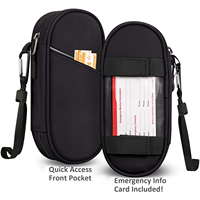 Valise médicale isotherme personnalisable, sac de rangement pour médicaments de voyage, sac médical d'urgence
