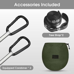 เปลญวนพกพาสำหรับค่ายพักแรม,เปลไกวเปลแขวนต้นไม้น้ำหนักเบามากเปลไกวพร้อมมุ้ง - Product Image 6