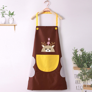 Productos de limpieza para el hogar, delantal de poliéster para restaurante, logotipo personalizado, limpieza de cocina para adultos, delantal de restaurante para sublimación - Product Image 6