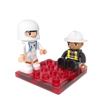 Ensemble de blocs de construction magnétiques, jouet éducatif pour enfants, vente en gros, OEM, plastique sûr certifié, à partir de 3 ans