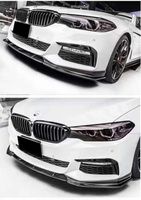 FD Style Carbon Fiber Front Bumper Front Lip untuk BMW 5 Seri G30 G31 G38 520I 530I 540i M Sport 2017-2019