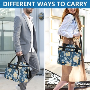 Sac isotherme portable grande capacité style hawaïen, sac isotherme personnalisé pas cher, sac de livraison alimentaire imperméable - Product Image 6