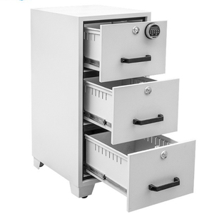 Cerradura digital electrónica XBTSAFE, archivadores <span class=keywords><strong>de</strong></span> acero <span class=keywords><strong>de</strong></span> cuatro cajones para el hogar, ignífugos y resistentes al <span class=keywords><strong>fuego</strong></span> para almacenamiento - Product Image 5