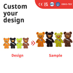 Juguetes de Peluche Personalizados con Disfraces Intercambiables para Niños, OEM ODM, Animales de Peluche con Ropa y Trajes Cambiables, Juguete de Rol - Product Image 4