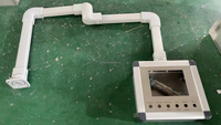 Boîtier métallique en alliage d'aluminium RUIAO 7 pouces pour panneau de commande HMI, certifié CE, IP54, revêtement poudré, écran tactile CNC