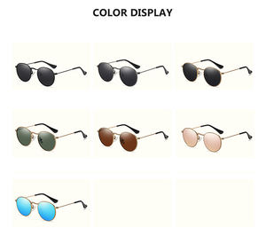 Lunettes de <span class=keywords><strong>soleil</strong></span> polarisantes surdimensionnées pour enfants, monture métallique de grande taille pour enfants et garçons, meilleure vente - Product Image 3