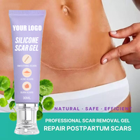 Gel Cicatrisant Avancé en Silicone OEM Réduit l'Apparence des Vieilles/NOUVELLES Cicatrices, Vergetures, Chéloïdes Chirurgicaux, Acné – Crème Corporelle 50ML