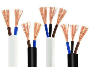 Ev aletleri ve dekorasyon ulusal standart için ZC-RVV kılıf ile 2 çekirdekli alev geciktirici düz bakır kablo demeti - Product Image 3