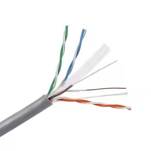 DENIXI <span class=keywords><strong>prix</strong></span> de gros d'usine <span class=keywords><strong>15M</strong></span> CAT6A câble réseau <span class=keywords><strong>Ethernet</strong></span> UTP Cat6a fil de raccordement câble de Communication ignifuge intérieur - Product Image 2