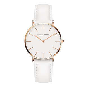 Relojes de mujer Niche, minimalistas y elegantes, reloj de cuarzo resistente al agua para hombres y mujeres. - Product Image 1
