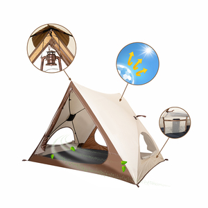 <span class=keywords><strong>Tente</strong></span> <span class=keywords><strong>de</strong></span> camping instantanée pour 2-3 personnes, en tissu Oxford, quatre saisons, légère, imperméable, coupe-vent, pour la plage, le parc, le barbecue, le camping en famille - Product Image 3