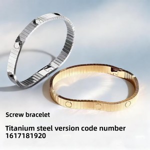 Pulsera de Acero Inoxidable Unisex Kaga Screw, Diseño de Alta Gama, Modelo B093 - Product Image 2