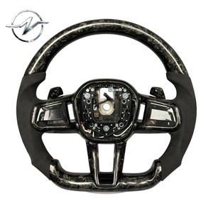 Volant sport racing 3 branches en fibre de carbone forgée pour BMW E92 E90 E8x G20 G28 G30 G38 G60 G70 M3 M4 M5 M6 F10 F30 - Product Image 1