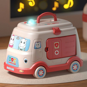 SeaMindかわいいドクタープレイセット子供のための子供の女の子と子供のための遊びおもちゃ木で作られた - Product Image 4
