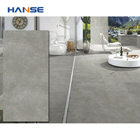 Dalles de sol en porcelaine polie grand format fines pour salon, hall, extérieur avec isolation thermique