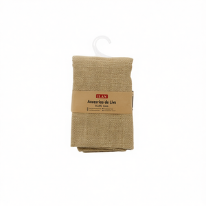 Tessuto in Lino ILAN 100x80cm Colore Naturale per Arredamento Casa - Product Image 1