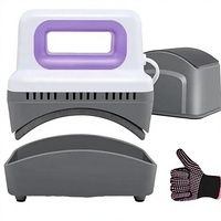 Nouvelle presse à chaud semi-automatique portable multi-usages pour casquettes, idéale pour la sublimation et l'impression par transfert sur chapeaux