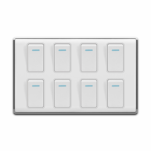 Phổ hộ gia đình sử dụng tối đa điện áp 250 V tường nhỏ 6 gang 1/2 cách thiết bị chuyển mạch - Product Image 2