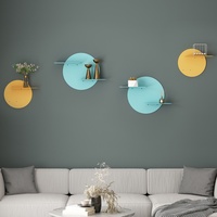 KINNO Bestseller Eisen Dekorative Wandre gal CD Rack Wohnzimmer TV Sofa Hintergrund Wand Esszimmer Lager Küche