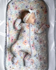 Racconti per bambini Bebe <span class=keywords><strong>abbigliamento</strong></span> <span class=keywords><strong>0</strong></span> Tuta 3 <span class=keywords><strong>mesi</strong></span> pagliaccetti da bambina Set tutina a 2 vie con cerniera e cappelli - Product Image 3