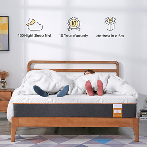 Colchón de muelles de bolsillo con cubierta en caja, espuma de memoria de Gel de látex, doble tamaño, cama King y Queen de Hotel, barato - Product Image 3