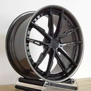 Rines <span class=keywords><strong>de</strong></span> Aleación Forjada Personalizados <span class=keywords><strong>de</strong></span> 21 Pulgadas, <span class=keywords><strong>de</strong></span> Dos Piezas, con ET <span class=keywords><strong>de</strong></span> 20 mm y Acabado Negro para el Nuevo MDX Tipo S - Product Image 1