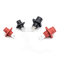 Connecteur de stockage de batterie haute intensité en cuivre IP67 à 1 broche, 6 mm, 8 mm, 12 mm