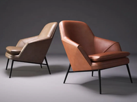 Nordique Salon Paresseux Simple Canapé Chaise Hôtel Moderne Confort En Cuir Chaise Longue Canapé Tissu Meubles Ensemble Conceptions Fauteuil