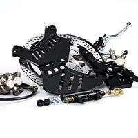 Kit de frein arrière moto double étrier en aluminium CNC avec rotor de 240 mm pour mise à niveau de vélos électriques Surron LBX Light Bee Talaria MX4 Ultra Bee