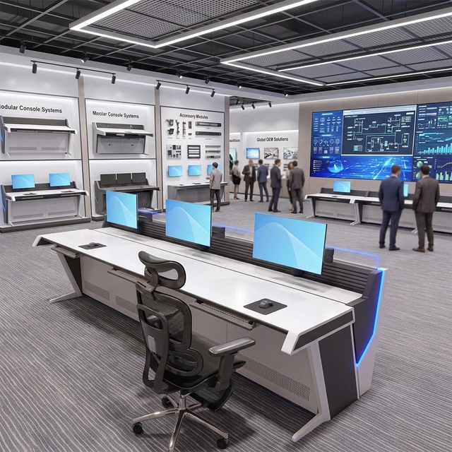 Control Room Furniture for OEM & Wholesale Console Suppliers Worldwide