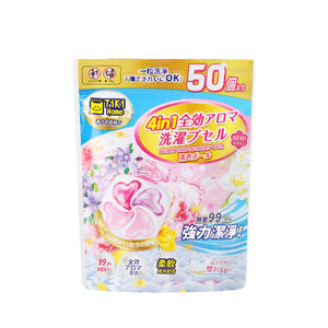 Lessive en gel naturelle 4-en-1 à base de plantes, douce pour la peau, écologique, nettoyage en profondeur, détachant, éliminateur d'odeurs, pour couleurs - Product Image 1