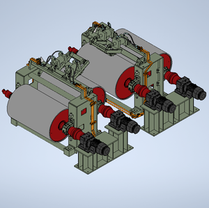 Rouleau supérieur <span class=keywords><strong>de</strong></span> machine métallurgique avec système d'entraînement et roulement pour <span class=keywords><strong>la</strong></span> coulée <span class=keywords><strong>de</strong></span> bandes métalliques, haute productivité, facile à utiliser - Product Image 3