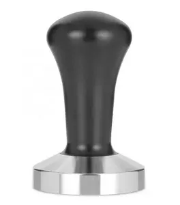 Kopi Tamper dengan Warna Berbeda Hitam Merah Perak Emas Biru 41Mm 51Mm 53Mm 58Mm Espresso Tamper