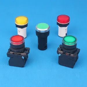 2 Position Maintained Selector Self-Lock Switch 22mm Plastic Push Button